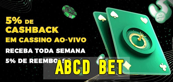 Promoções do cassino ao Vivo abcd bet